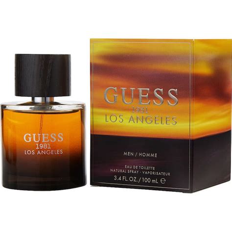 guess perfume 1990|guess 1981 los angeles men.